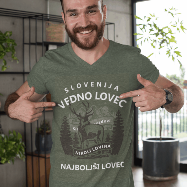 Majica Vedno Lovec Nikoli Lovina