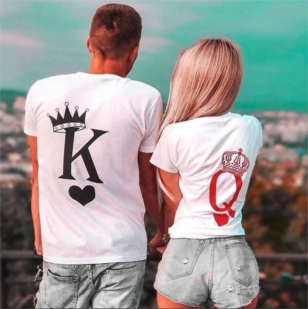 Majica Za Pare King & Queen