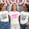 MARRIEDSOON_BRIDETRIBEBELA.png Majice Za Dekliščino - Bride Tribe