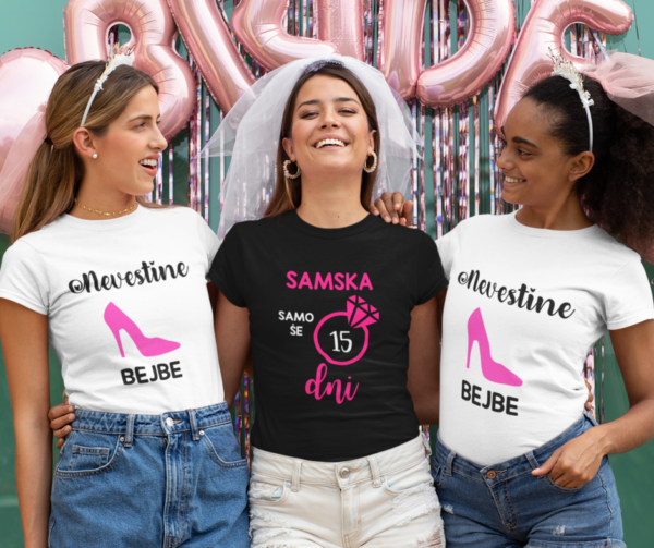 Majice Za Dekliščino - Nevestine Bejbe
