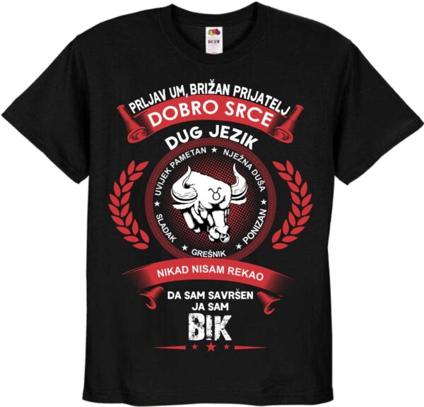 Majica Horoskop Bik