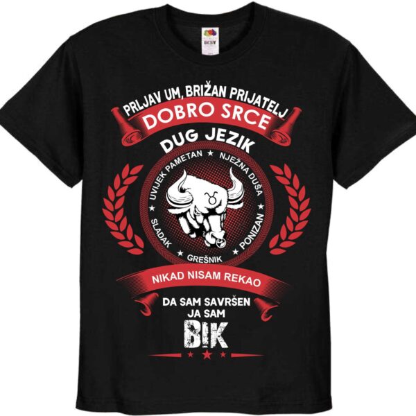 Majica Horoskop Bik