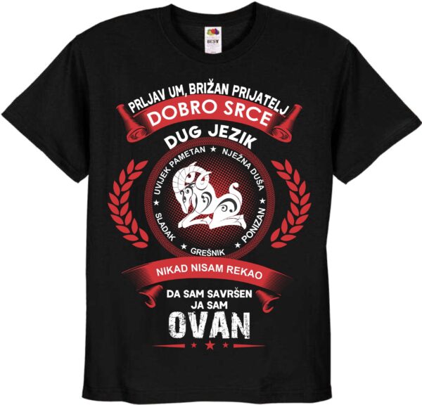 Majica Horoskop Ovan