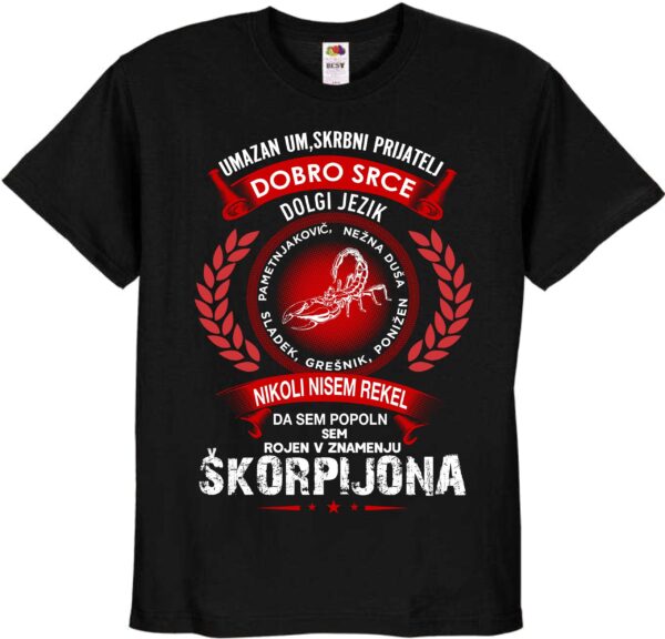 Majica Horoskop Škorpijon