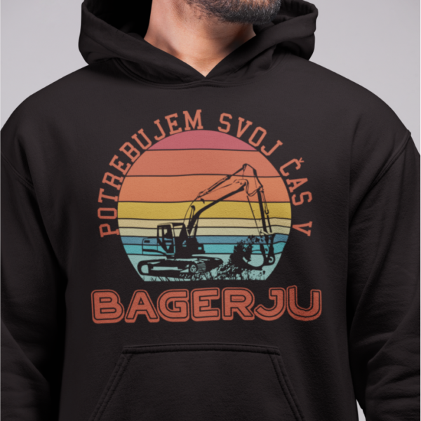 Kapucar Potrebujem Svoj Čas v Bagerju