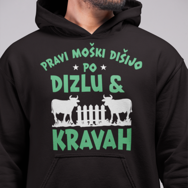 Kapucar Pravi Moški Dišijo Po Dizlu In Kravah