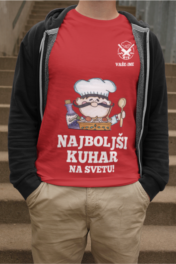 Majica Po Naročilu - Tako Izgleda Najboljši Kuhar