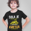 Otroška Majica Šola Je Pomembna, Ampak Kmetija Je Pomembnejša