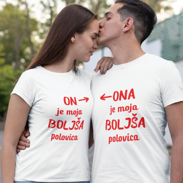 Majica Za Pare VALENTINOVO - boljša polovica