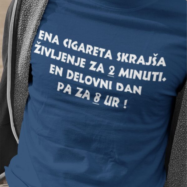 Majica - Cigareta skrajša življene za 2 minuti