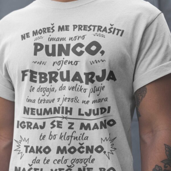 Majica Ne Moreš Me Prestrašiti - Februar