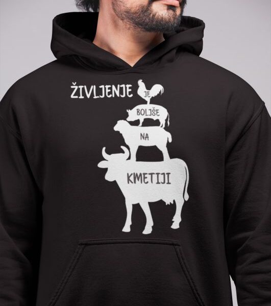Kapucar Živlenje Je Boljše Na Kmetiji