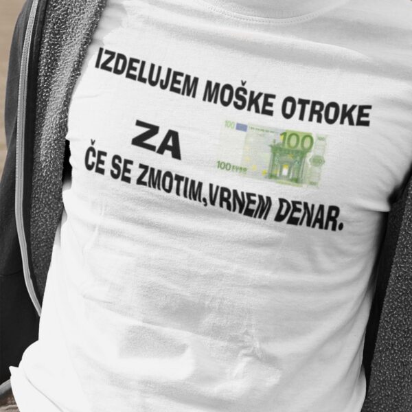 Majica - Izdelujem moške otroke za 100