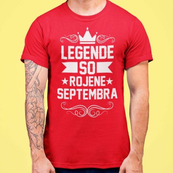 Majica Legende So Rojene - Septembra