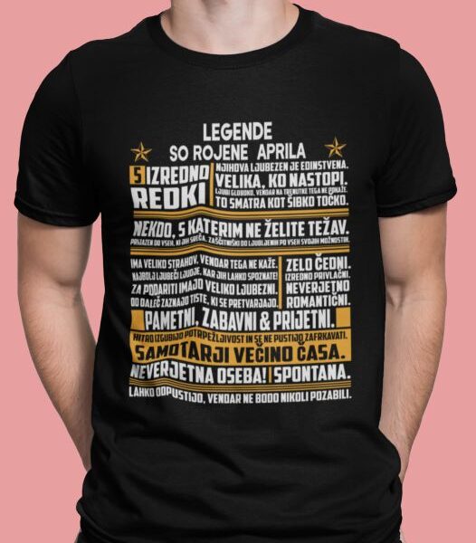 Majica Legende So Rojene - Aprila