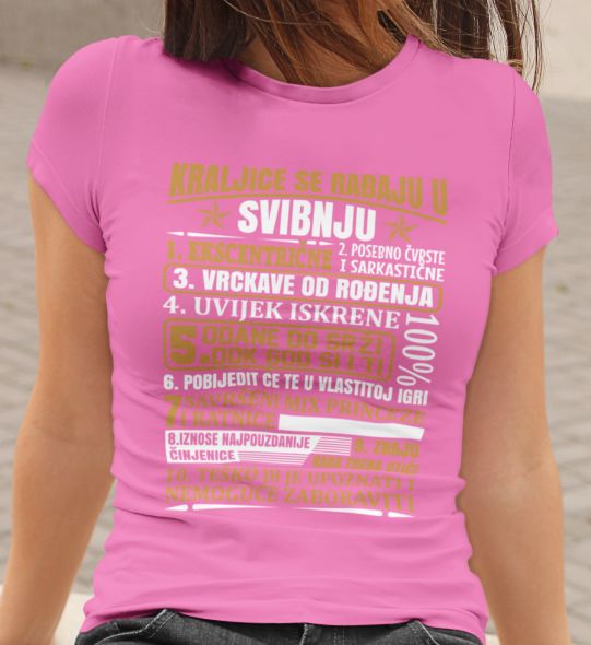 Majica Kraljice Se Rađaju u Svibnju