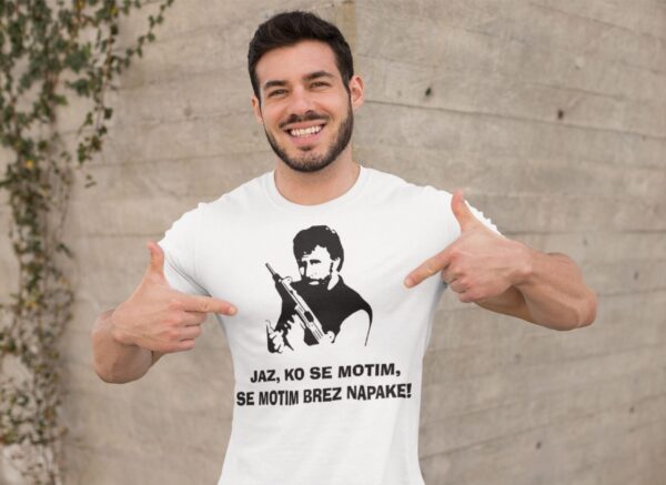 norris.jpg Majica Jaz ko se motim se motim brez napak