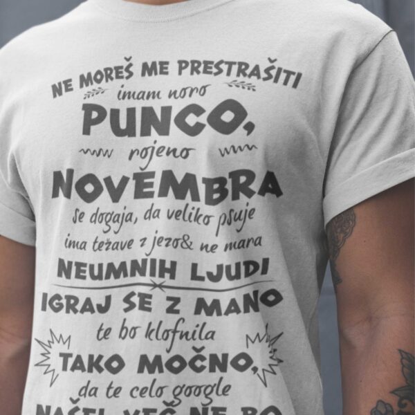 Majica Ne Moreš Me Prestrašiti - Novembra