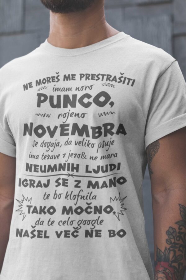 Majica Ne Moreš Me Prestrašiti - Novembra