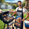 Personaliziran predpasnik za BBQ