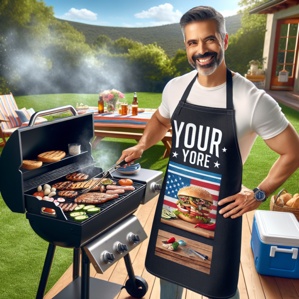 Personaliziran predpasnik za BBQ