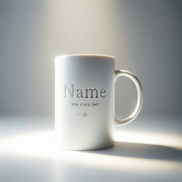 Personalizirana skodelica z imenom