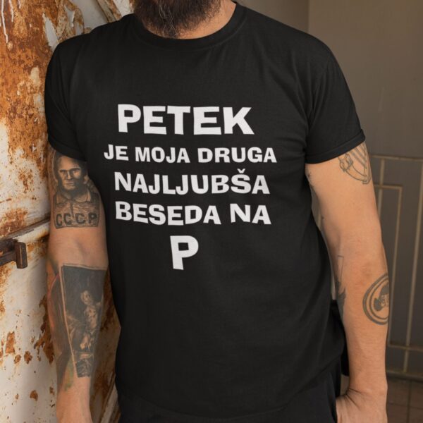Majica - Petek je moja druga najljubša beseda na P