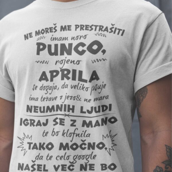 Majica Ne Moreš Me Prestrašiti - April
