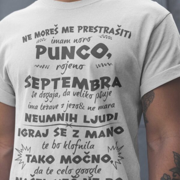 Majica Ne Moreš Me Prestrašiti - September