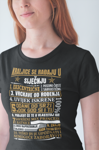 Majica Kraljice Se Rađaju u Siječnju