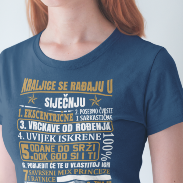 Majica Kraljice Se Rađaju u Siječnju