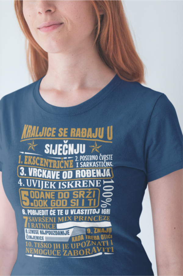 Majica Kraljice Se Rađaju u Siječnju