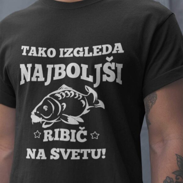 Outlet Majica Tako Izgleda Najboljši RIBIČ