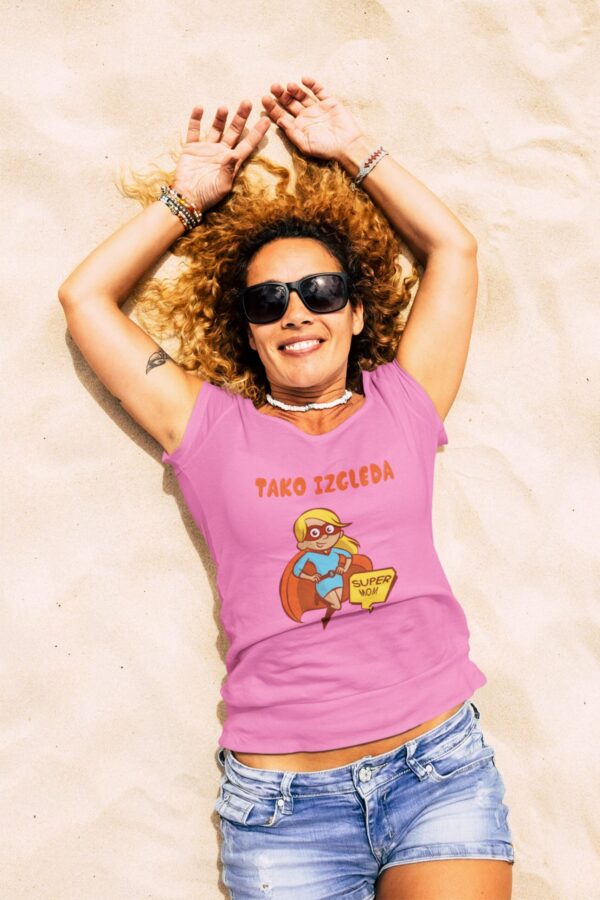 supermom-majca-roza.jpg Majica - Tako izgleda super mom