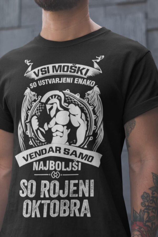 Majica Samo Najboljši So Rojeni - Oktober