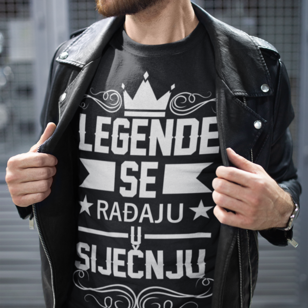 Outlet Majica Legende Se Rađaju - Siječnju