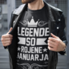 Majica Legende So Rojene - Januarja