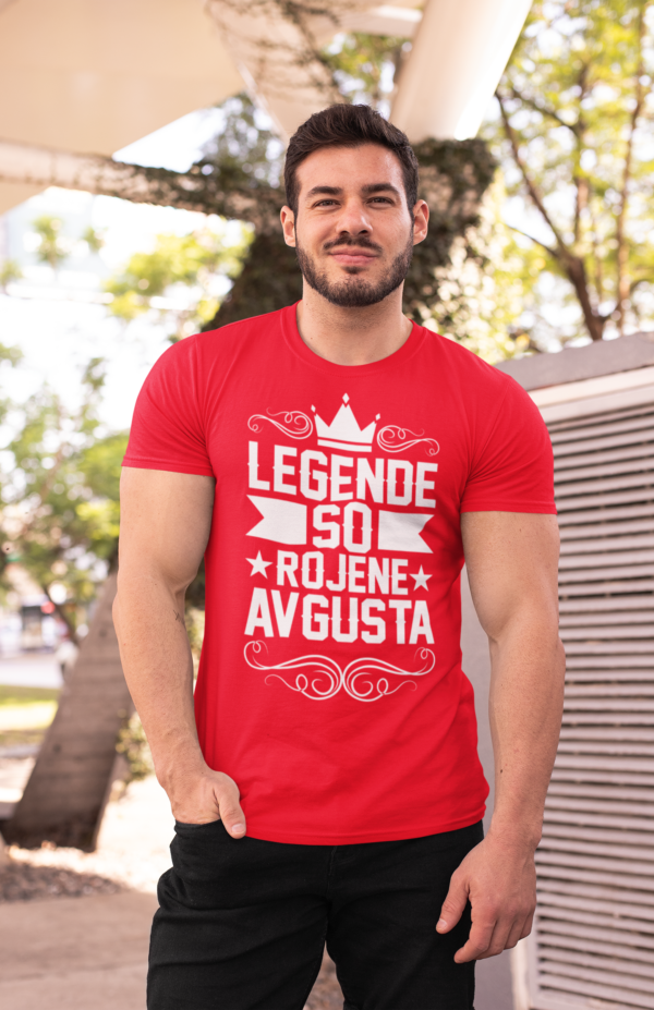 Majica Legende So Rojene - AVGUST