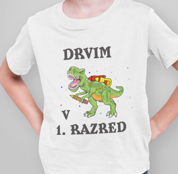 Otroška Majica Drvim V Prvi Razred
