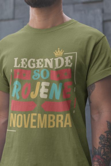Majica Legende So Rojene Novembera