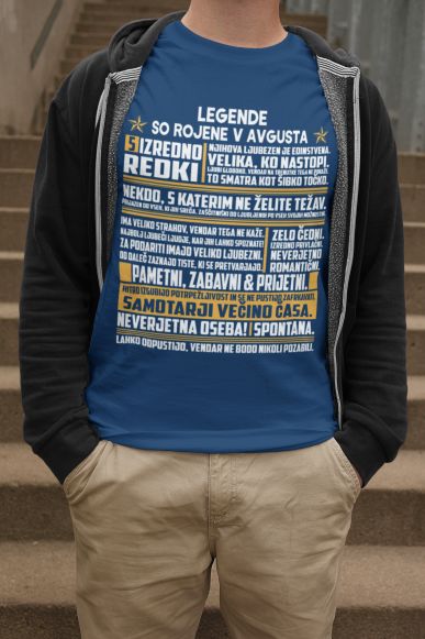 Majica Legende So Rojene Avgusta