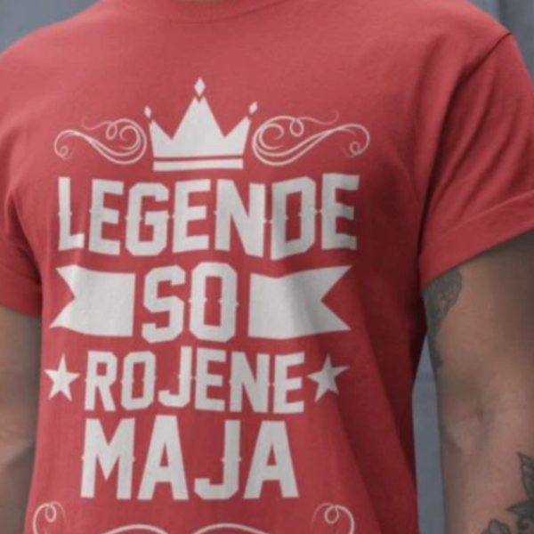 Outlet Majica - Majica Legende So Rojene - Maja