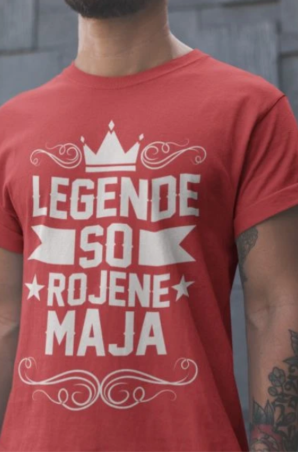 Outlet Majica - Majica Legende So Rojene - Maja