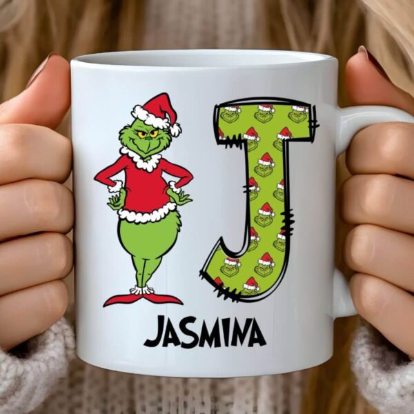 Skodelica GRINCH + IME po želji