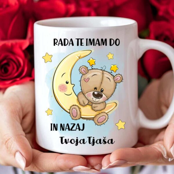 Skodelica – Rada Te Imam Do Lune In Nazaj [IME po želji]