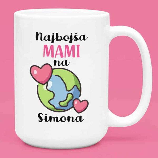 Skodelica – Najboljša Mami Na Svetu [IME po želji]