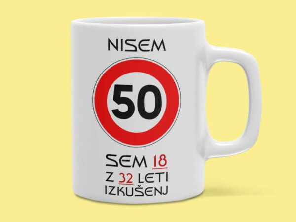Skodelica – za 30, 40, 50 ali 60 LET