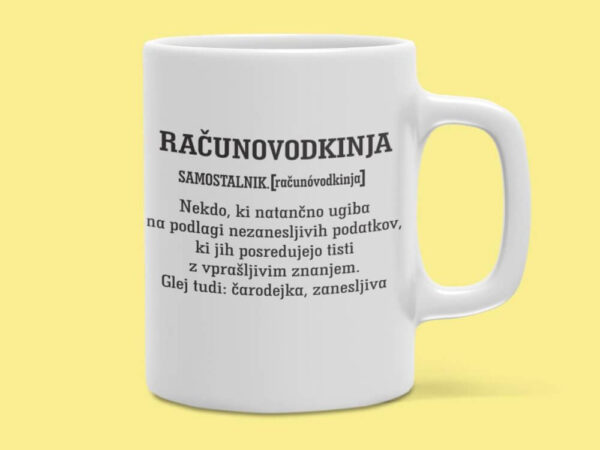 Skodelica – Računovodkinja