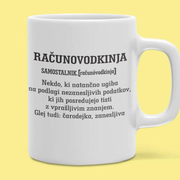 Skodelica – Računovodkinja